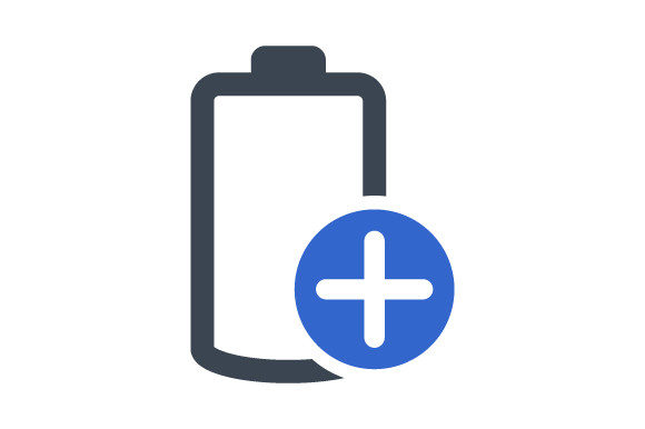 Add Battery Icon Graphics for Modern Web Design