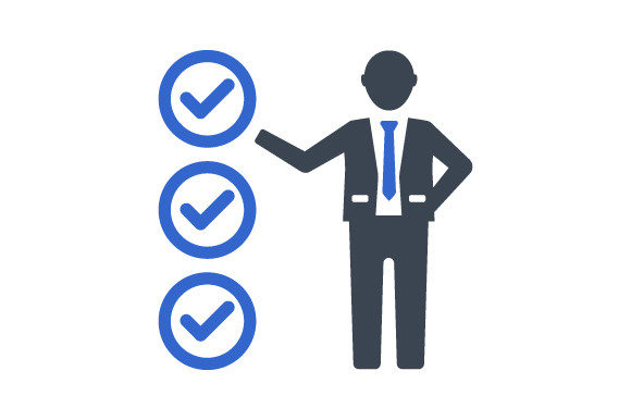 Business Task Done Icon Graphics for Digital Sellers