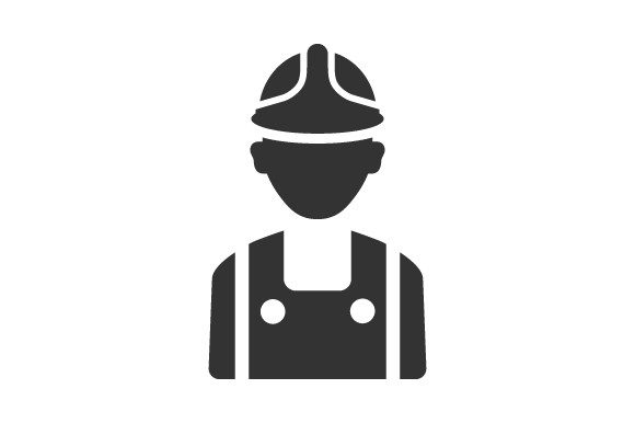 Constructor Worker Icon