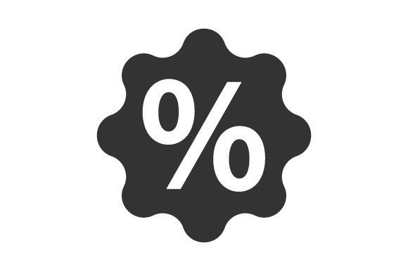Discount Label Icon Graphics for Digital Sellers