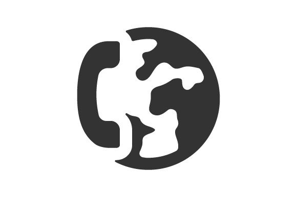 Global Communication Icon Graphics
