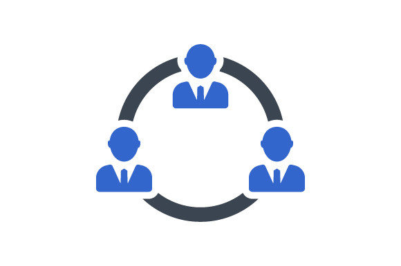 Teamwork Communication Ico: A Graphic Design Asset for Modern Branding
