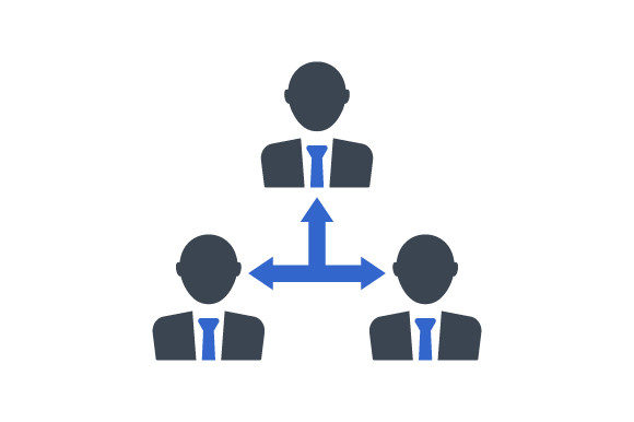 Teamwork Communication Icon Graphics
