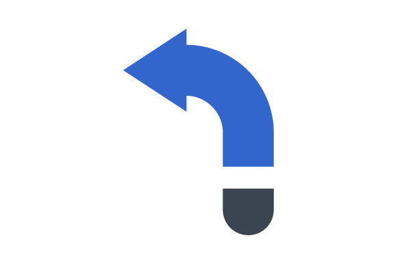 Turn Left Icon