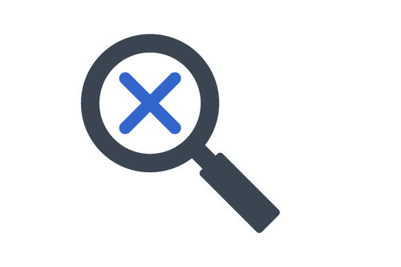 Wrong Analysis Icon: A Reliable Graphic for Digital Creators
